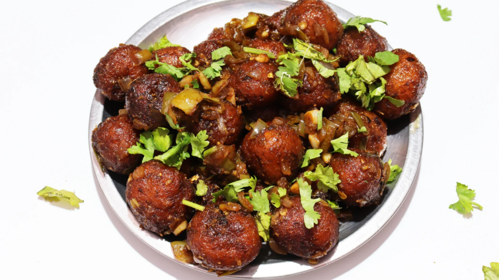 veg manchurian recipe