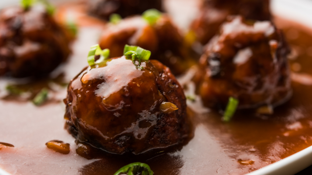 veg manchurian recipe