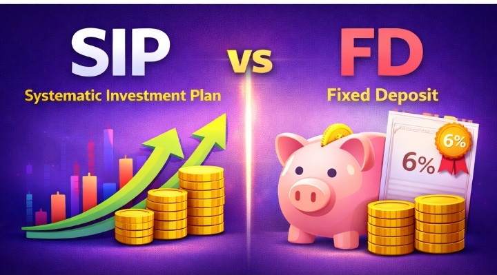 SIP vs FD investment comparison in Hindi