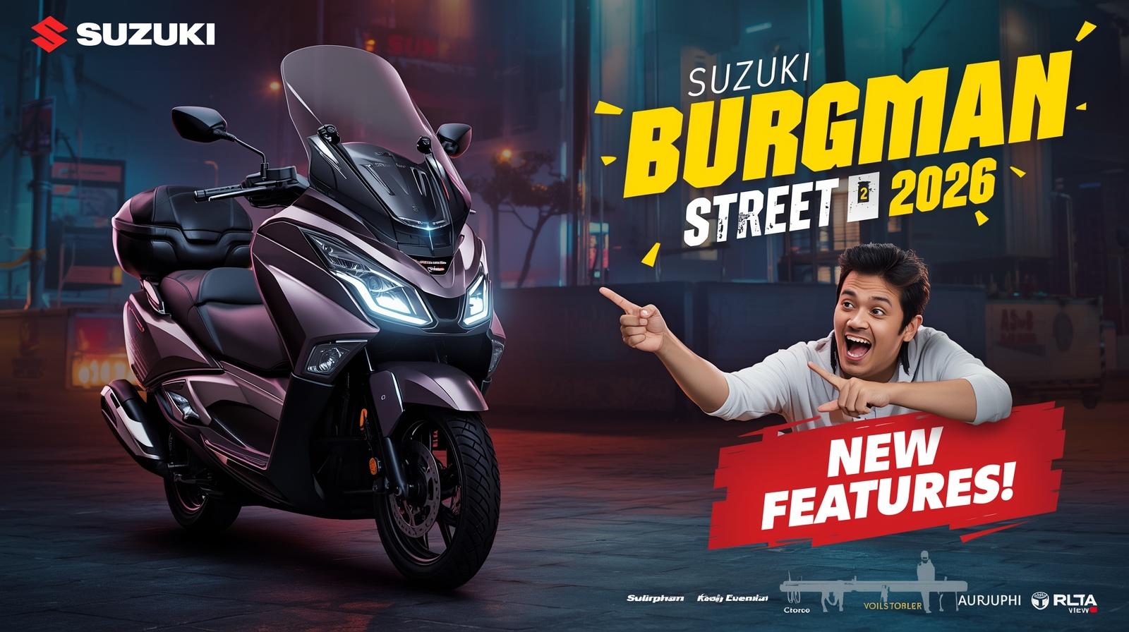 2026 Suzuki Burgman Street canva