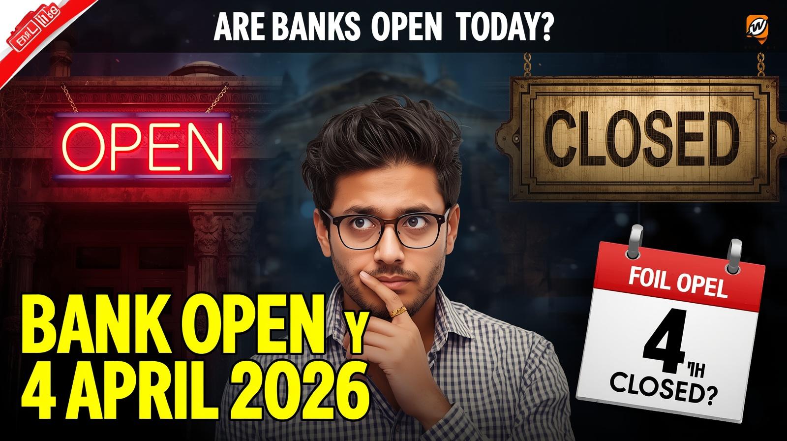 Are Banks Open Today April 4